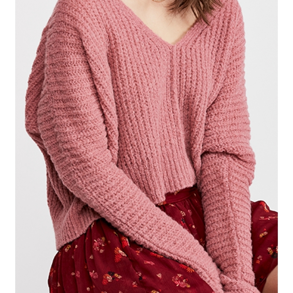 FREE PEOPLE Moonbeam Alpaca Sweater